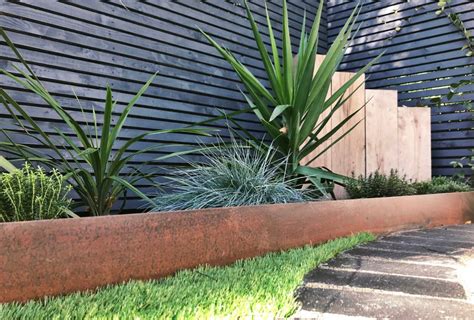 metal edges for planter box|edge right metal garden edging.